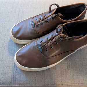 Brown Leather Men's Shoes